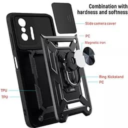 Ударостійкий чохол Camshield Serge Ring для Xiaomi 11T/11T Pro - мініатюра 2