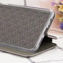 Шкіряний чохол-книжка Classy для Realme C55 Сірий - мініатюра 4