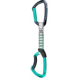 Відтяжка з карабінами Climbing Technology Lime set 12 cm Ny Grey/Turquoise (1053-2E661EO B07)