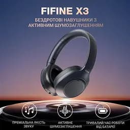 Гарнітура Black (Fifine X3)