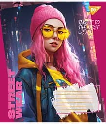 Набір зошитів Yes Street wear А5 в клітинку 18 аркушів 25 шт. (766974) - мініатюра 3