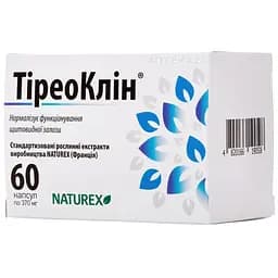Тіреоклін 370 мг 60 капсул