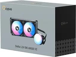 СВО OCYPUS DELTA L24 BK ARGB V2 (DELTA-L24-BK2AAWNN02X-GL) - мініатюра 12