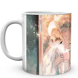 Кухоль GeekLand Banana Fish Бананова Риба Еш Ейджі BF 02.16 330 мл білий