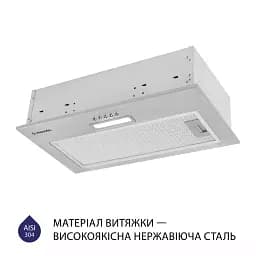 Витяжка повновбудована Minola HBI 5025 I LED - мініатюра 3