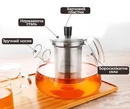 Чайник-заварник Samadoyo, 1100 мл - мініатюра 6