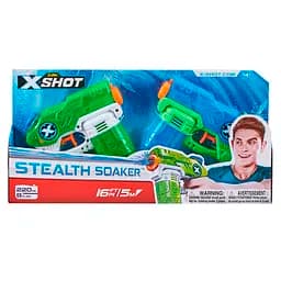 Набор водных бластеров Zuru X-Shot Warfare Double Small Stealth Soake, 2 вида оружия (01227R)