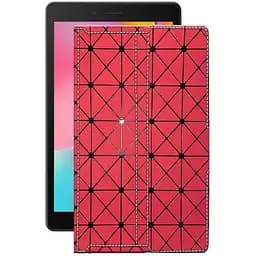 Чохол StatusCASE з екошкіри для планшету Samsung Galaxy Tab A 8.0 2019 (T295) Червоний ромб