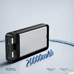 Зовнішній акумулятор XO PB313 20000mAh 10W Black [163287] - мініатюра 7
