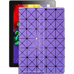 Чехол StatusCASE из экокожи для планшета Lenovo Tab 2 A10-70L 16GB LTE Фиолетовый ромб