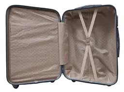 Валіза середня M ABS-пластик Milano bag 004 66×44×28,5см 75л Темно-синій - мініатюра 4