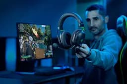 Гарнітура Razer BlackShark V2 Wired + USB Mic Enhancer 3.5 мм Black (RZ04-03230100-R3M1) - мініатюра 10