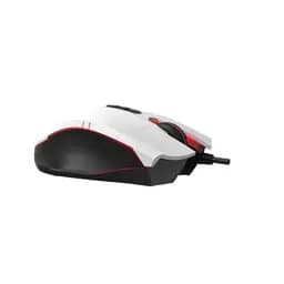Миша Bloody ES7, Panda White, USB, оптична (сенсор PixArt), 100-6000 cpi, 15G, 45 IPS, RGB підсвічування, 8 програмованих кнопок, 1.8 м - мініатюра 2
