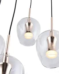 Люстра Zuma Line Nelson LED 11x33W 3000K 3900 Lm IP20 золота - мініатюра 3