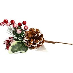 Гілочка декоративна GGP Christmas Cone зелена (30007904-flw-5)