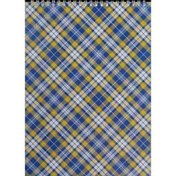 Блокнот на пружині Buromax Shotlandka А4, 48 аркушів синій (BM.2460-02)