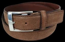 Ремінь чоловічий Vanzetti Vintage 116 см 3.3 см шкіра Коричневий - мініатюра 4