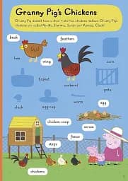 Peppa Pig. 1000 First Words. Sticker Book - мініатюра 3