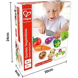 Іграшкові продукти Hape Овочі (E3161) - мініатюра 8