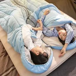 Спальник Naturehike L250 (NH21MSD07) +9°C - з капюшоном - правий - сірий - мініатюра 7