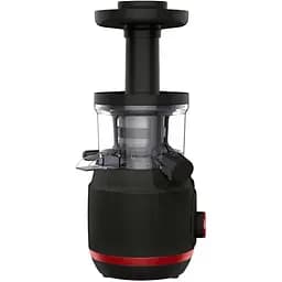 Соковитискач Tefal Juiceo шнековий 150 Вт чаша 0.8 л жмих 0.8 л насадка для цитрусових пластик червоно-чорний (ZC150838) - мініатюра 6