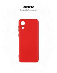 Чехол ArmorStandart ICON для Samsung A03 Core (A032) Camera cover Red (ARM60881) - мініатюра 3