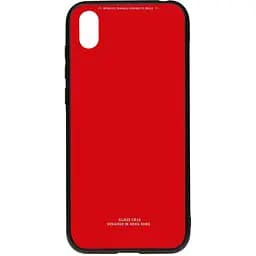 Чохол-накладка Toto Pure Glass Case HuAwei Y5 2019 Red
