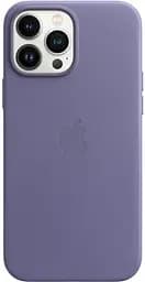 Чохол Leather Case з MagSafe для Apple iPhone 13 Pro Max Wisteria (MM1P3) [61204] - мініатюра 2