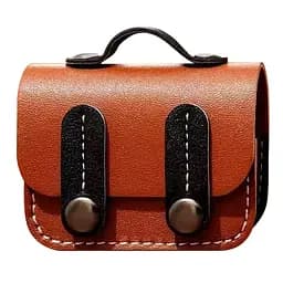 Кожаный футляр Briefcase для наушников AirPods Pro Brown/Black