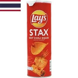 Чипсы Lays Staxs Hot Chili Squid 100 г