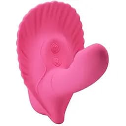 Вибратор Pretty Love Fancy Clamshell 10.4 см розовый