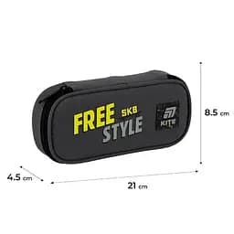 Пенал Kite Free Style сірий (K25-662-14) - мініатюра 3