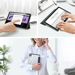Чохол TPUCristal SlimTPU Spen holder Samsung Galaxy Tab A9 8.7 X110 X115 Фіолетовий - мініатюра 7