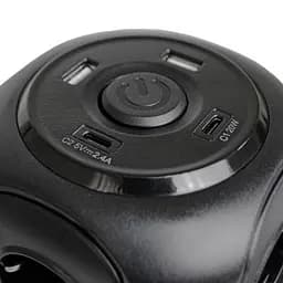 Мережевий фільтр живлення Patron SP-1683-USBT (EXT-PN-SP-1683-USBT) - мініатюра 2