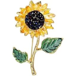 Брошь Подсолнух (49469259)