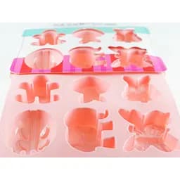 Форма силіконова Mys Silicone Звірі 12 відділів 19.5х34х4 см в асортименті (45098) - мініатюра 10