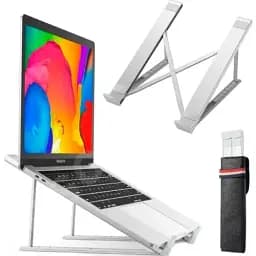 Підставка для ноутбука до 15.6" Choetech H055-SL, алюміній, компактна конструкція - мініатюра 2