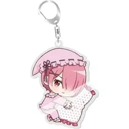 Брелок Життя з нуля в альтернативному світі Рам Re: Zero Ram акриловий 5 см