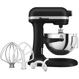 Кухонная машина KitchenAid Heavy Duty 5KSM55SXXEBM с подъемной чашей 5.2 л матовая черная (5KSM55SXXEBM)