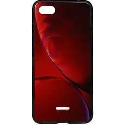 Чохол-накладка Toto Print Glass Space Case Xiaomi Redmi 6A Rubin Red