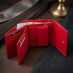 Жіночий гаманець Tony Perotti Swarovski 500N marlboro (90070) Червоний - мініатюра 6