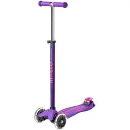 Самокат Micro Maxi Deluxe LED фиолетовый (MMD066)