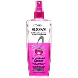 Експрес-кондиціонер L’Oréal Paris Elseve Подвійний еліксир Сила аргініну Х3 для волосся схильного до випадання 200 мл
