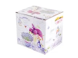 Чашка Lefard Lavender, 400 мл, білий з бузковим (924-390) - мініатюра 2