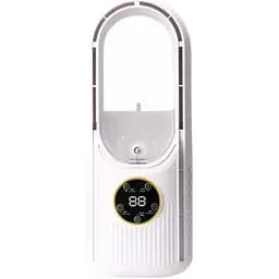 Вентилятор настольный беспроводной BYM-908S с функцией увлажнения и подсветкой черный