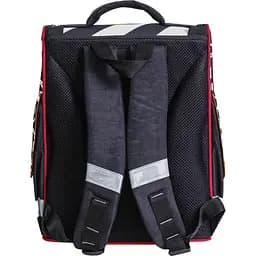 Рюкзак шкільний каркасний з ліхтариками Bagland Успіх 12 л чорний 175k (00551703) - мініатюра 2