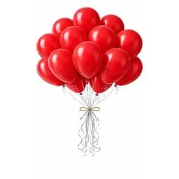 Воздушные надувные шарики HTOP Balloons Party 12 дюймов 100 шт яркие товары аксесуары для празника Красный