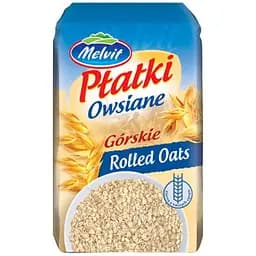 Вівсяні пластівці Melvit цільнозернові 500 г