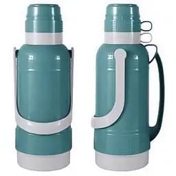 Термос Ardesto Gemini Gourmet пластик, скляна колба, зелений, 3200 мл (AR2632GRG)