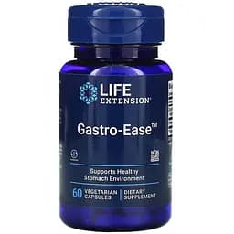 Пробиотики и пребиотики Life Extension Gastro-Ease, 60 вегакапсул